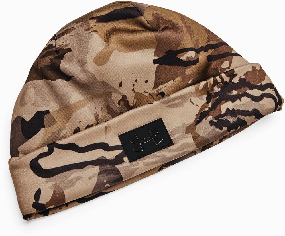 Czapki Beanie Vans Męskie Beżowe Camo Czarne | NMDE87304