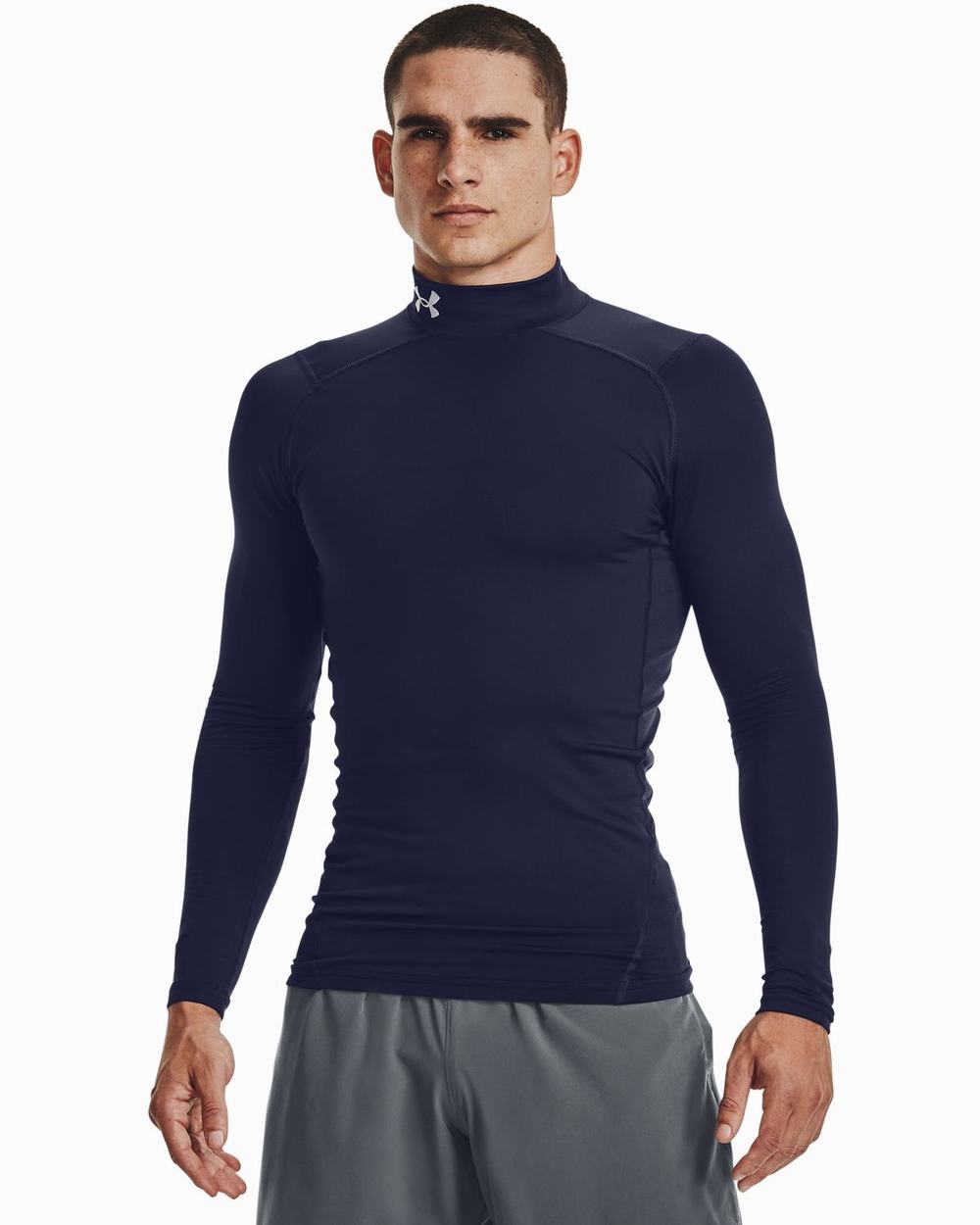 Long Sleeve Vans UA Elite Tapered Męskie Granatowe Białe | JUEM85129