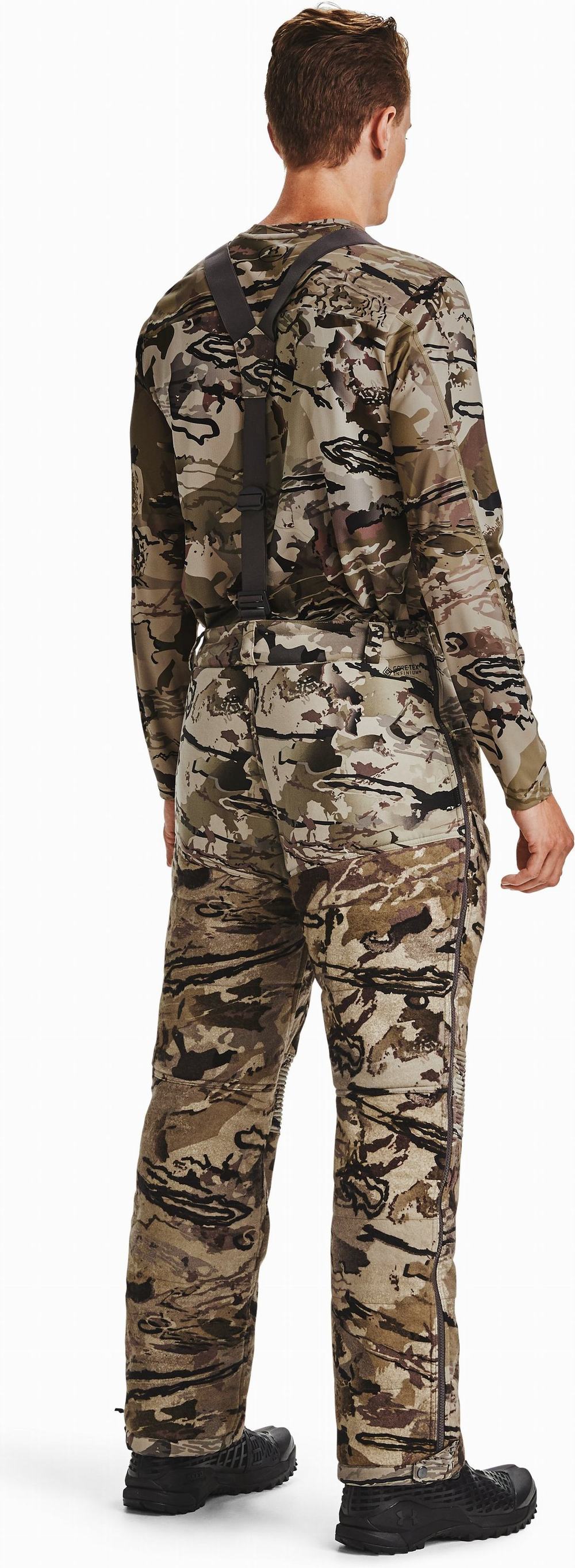 Spodnie Vans UA Stormproof Extreme Insulate Męskie Beżowe Camo Czarne | ZYAM40867